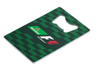 Beverages, Kitchen, Events | Stainless Steel Card Bottle Opener - 2 